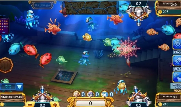 Khám Phá Cách Chơi Bắn Cá Vua Hải Tặc Tại CWin Siêu Hấp Dẫn Ngay 2 Các loại cá trong game Bắn Cá Vua Hải Tặc tại CWin