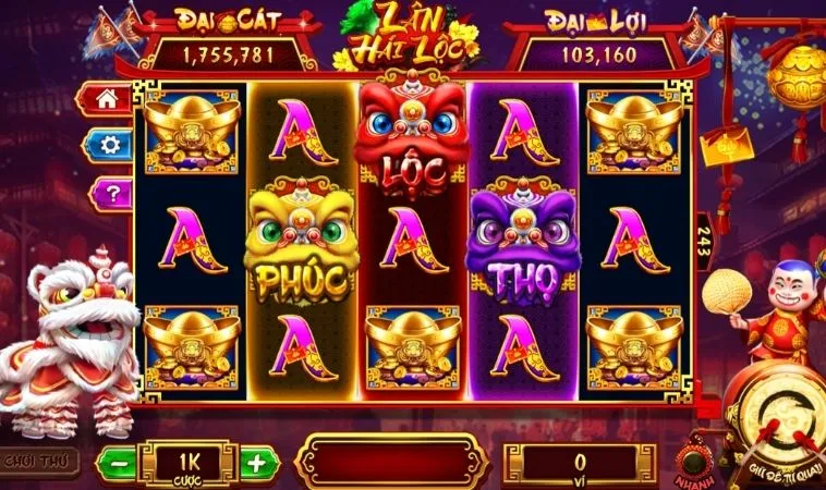 Hướng Dẫn Quay Nổ Hũ Lân Hái Lộc Tại CWin Trúng Jackpot Khủng Nhất 2 Các biểu tượng trong game Nổ Hũ Lân Hái Lộc tại CWin