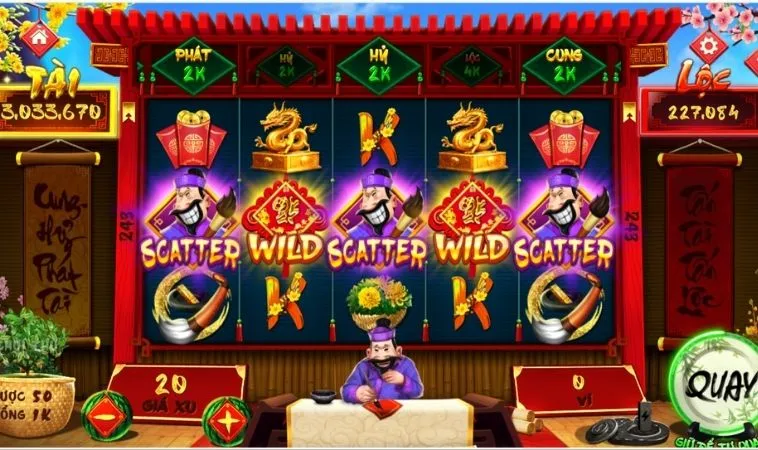 Hướng Dẫn Quay Nổ Hũ Ông Đồ Tại CWin Trúng Jackpot Khủng 2 Các biểu tượng trong game Nổ Hũ Ông Đồ Tại CWin